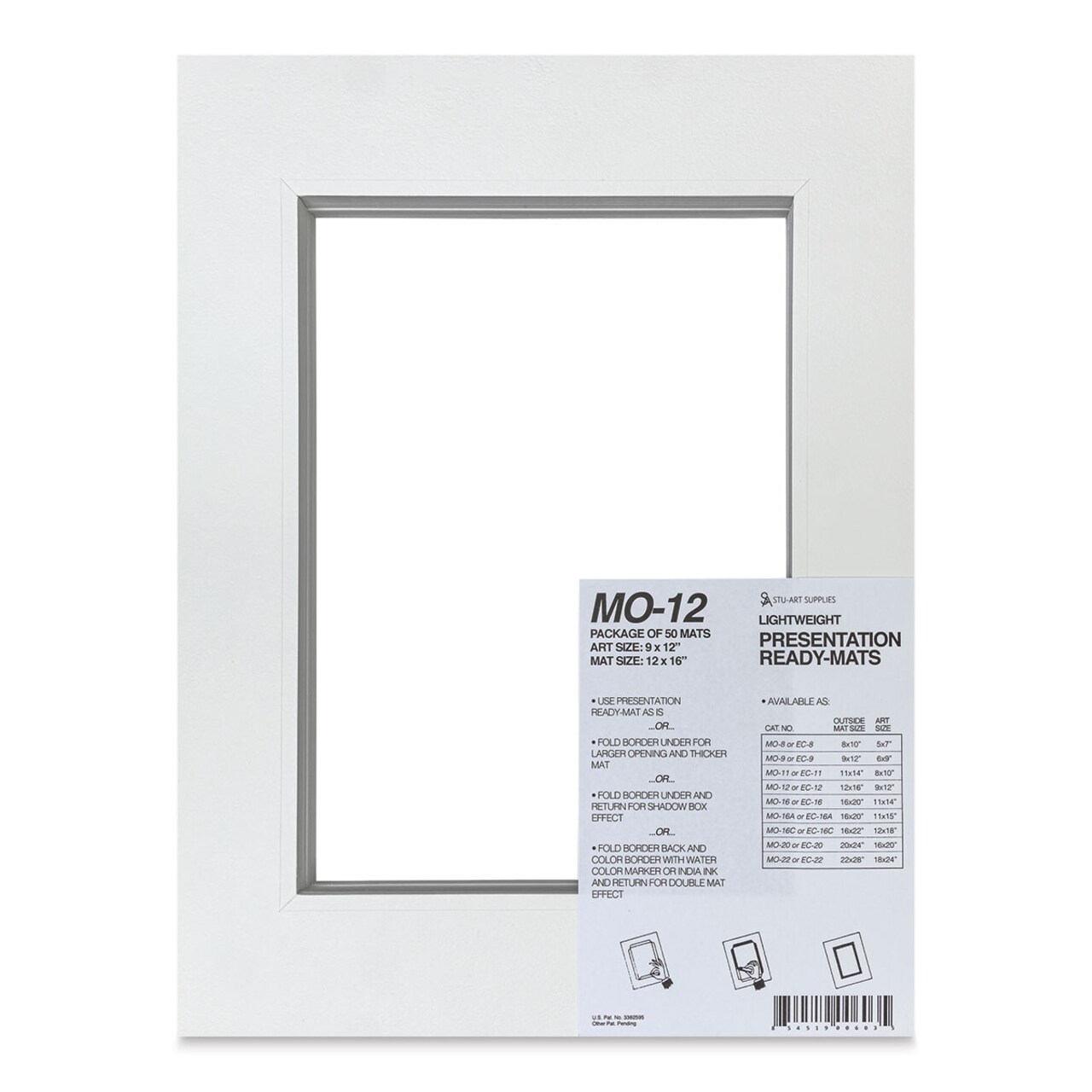 Value Pre Cut Mats 12